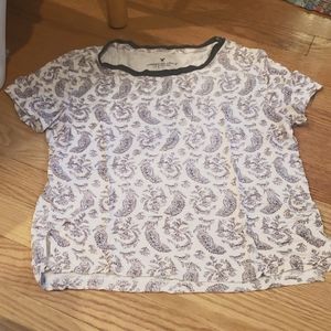 Paisley Stretch Tee